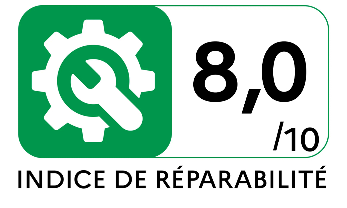 Indice de réparabilité LAVE-VAISSELLE ENCASTRABLE 60CM WHIRLPOOL WKCIO3T133PFE FULL