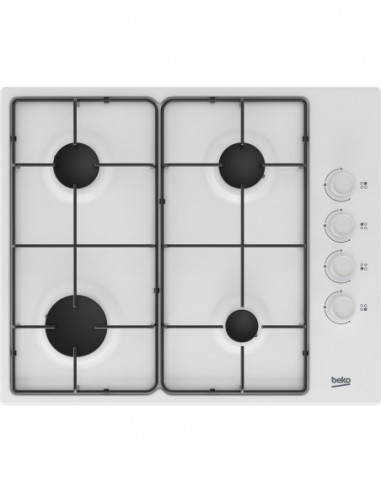 TABLE GAZ BEKO HIGG64123 SW BLANC