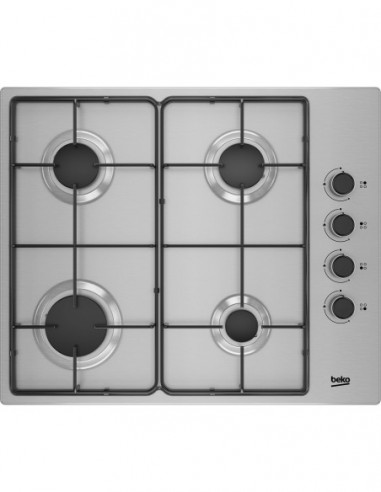 TABLE GAZ BEKO HIGG64123 SX INOX